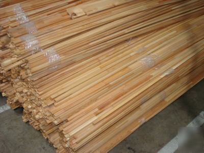 Solid pine 1/2 x 3/4 base shoe quarter round moulding