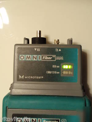 Microtest fluke 8223-07 omnifiber mm fiber module