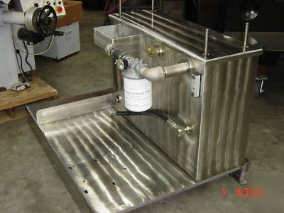 45 gal stainless steel hydraulic tank for power unit 