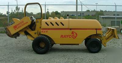 New rayco RG90 stump cutter,87 hp turbo,4WD, teeth,weship
