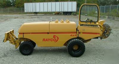 New rayco RG90 stump cutter,87 hp turbo,4WD, teeth,weship