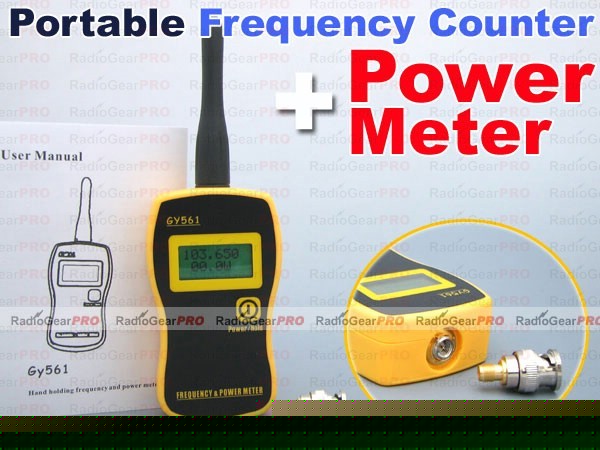 Portable frequency counter power meter GY561 for vx-3R