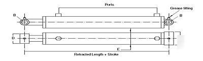 1-1/2 bore x 8