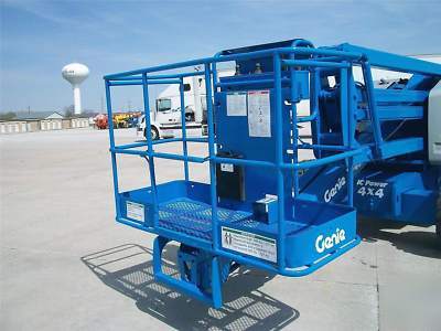 1999 genie aerial manlift boom lift man boomlift 4 x 4