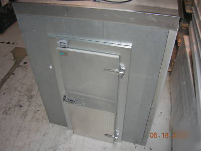 6'X6'X8' walk in cooler 34-38 deg great shape 115V 