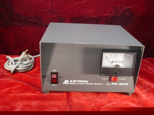 Astron rs-20M regulated dc power supply 
