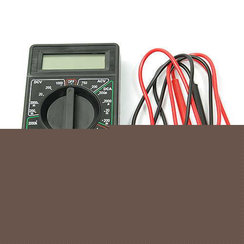 Digital pocket lcd multimeter meter dc ac volt tester