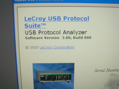 Lecroy (catc) US005APB-x usb tracer/trainer