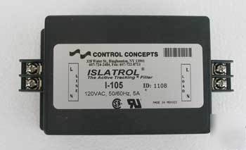 New control concepts i-105 islatrol active track filter