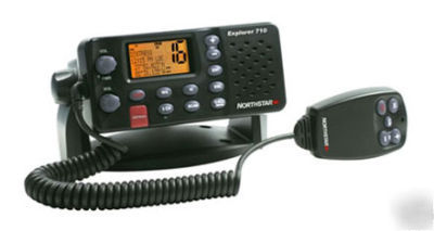 Northstar explorer 710 dsc vhf marine radio 