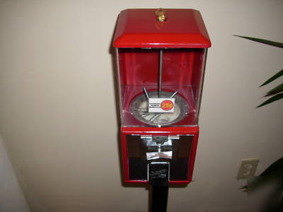 Northwestern half cabinet gumball vending machineclassi