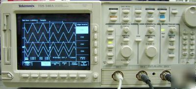 Tektronix tds 540A TDS540A scope, nist-calibrated