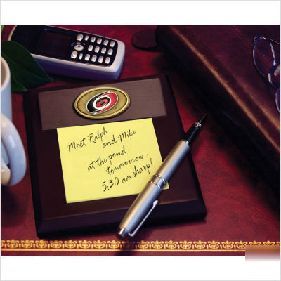 The memory company carolina hurricanes memo pad holder