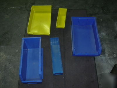 New storage bins multiple sizes available stock 