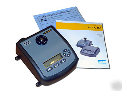 Atlas copco acta 400 torque analyzer