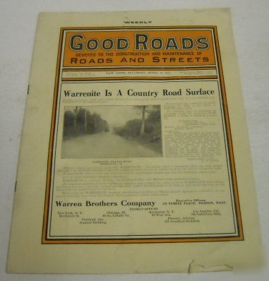 Good roads 1913 magazine vol.5, no.16