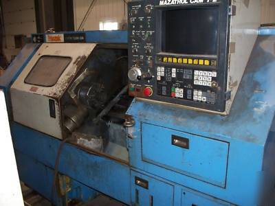 Mazak cnc lathe, QT10, 8