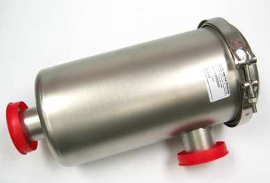 Nor-cal vacuum pump foreline particulate trap kf-50