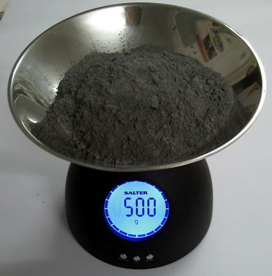 500 gms aluminium powder indian black flake 4-6 micron