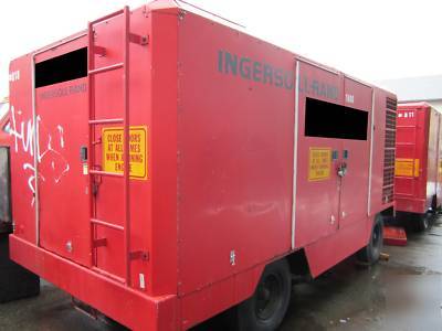 '96 ingersoll rand 1600 cfm diesel air compressor used