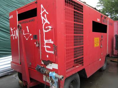 '96 ingersoll rand 1600 cfm diesel air compressor used