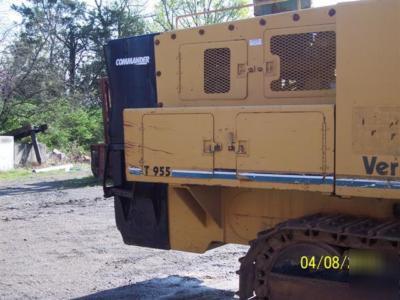 1999 vermeer T955 rock trencher 13' 6