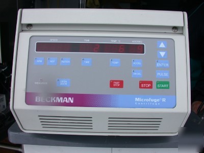 Beckman refrigerated benchtop microfuge r -20 centigrad