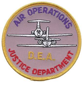 Dea air operations patch