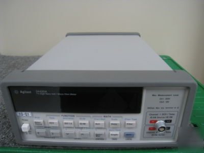 Hp/agilent 34420A nanovolt, micro-ohm meter