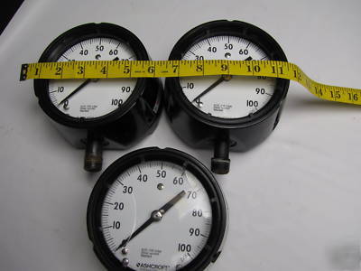 Lot of 3 ashcroft duragauge 4