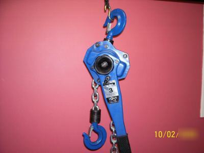 New 3 ton ross lever hoist / come along 5' free ship