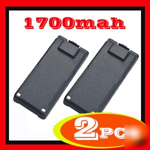 2 x bp-196 battery for icom ic-F3 ic-F3S ic-F4 ic-F4S