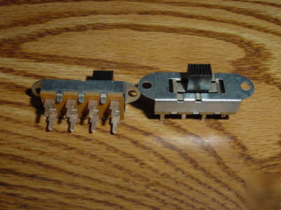 3 position 8 contact slide switch - 50 pieces