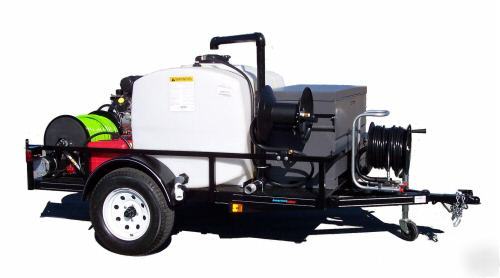 American jetter 1430 trailer sewer drain cleaner 14 gpm