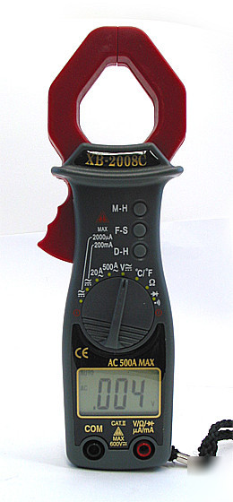Digital clamp-on multimeter xb-2008C