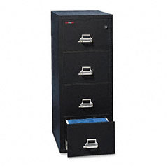 Fireking insulated fourdrawer vertical file