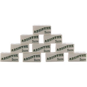 Individually wrapped absinthe sugar cubes - bag of 50