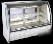 New 3' deli case tem-100 torrey 12.7 cf white tor-rey 