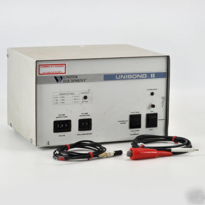 Nib unitek miyachi u ond ii power supply 