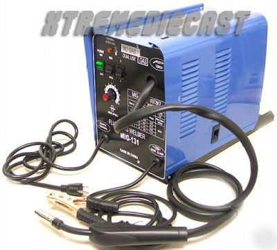 110V flux mig welder 131 electric/ gas welding machine 