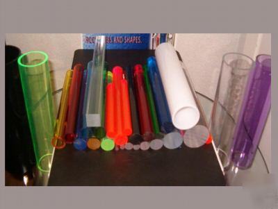 T. purple round acrylic tube 3X2-3/4 (72