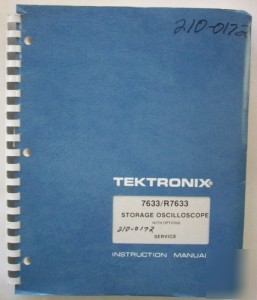 Tek 7633/R7633 service manual - $5 shipping 
