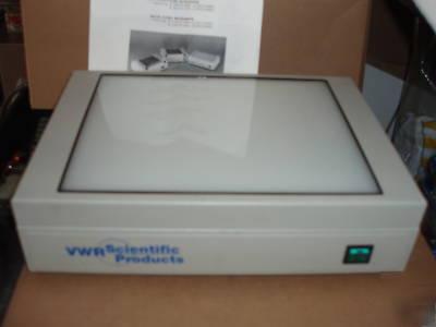 Vwr white transilluminator tw-26