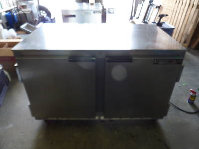 Beverage air UCR48A under counter refrigerator,used, 