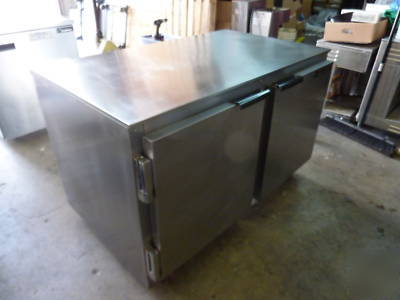 Beverage air UCR48A under counter refrigerator,used, 