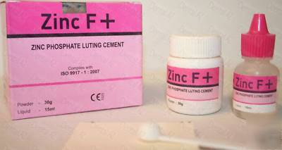 Dental supply, zinc phosphate cement, filling & luting