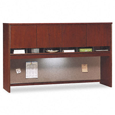 Series c hutch with four doors hansen cherry
