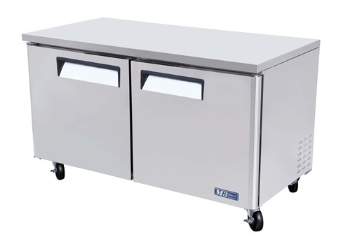 Solid door refrigerator, undercounter turbo air mur-60