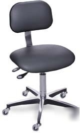 Bio fit deluxe ergonomic chairs with chrome-plated