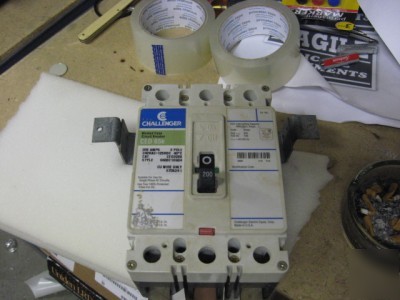 Challenger CED65K 200 amp 3 pole breaker make offer 